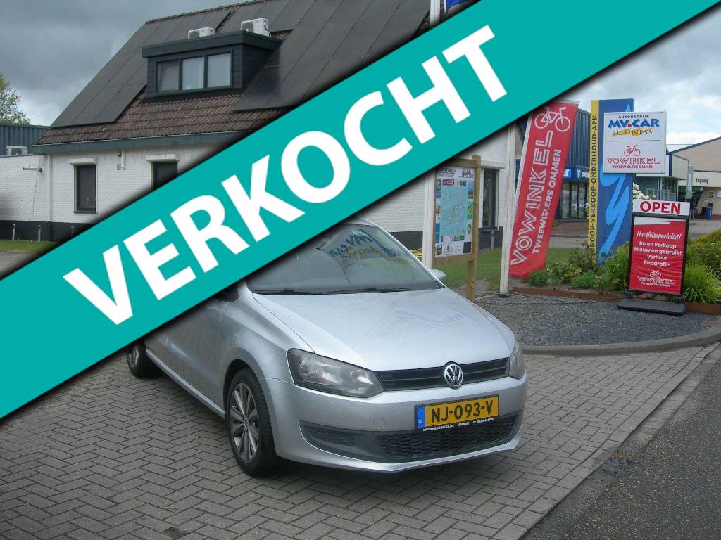 Volkswagen Polo 1.2 Easyline met airco, Voorwielaandrijving, Euro 5, Zwart, 60 pk