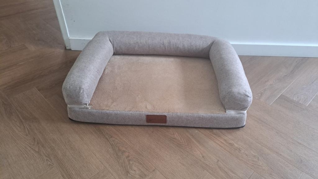 luxe hondenmand met ergonomische kussens, Ophalen, Zo goed als nieuw, Katoen