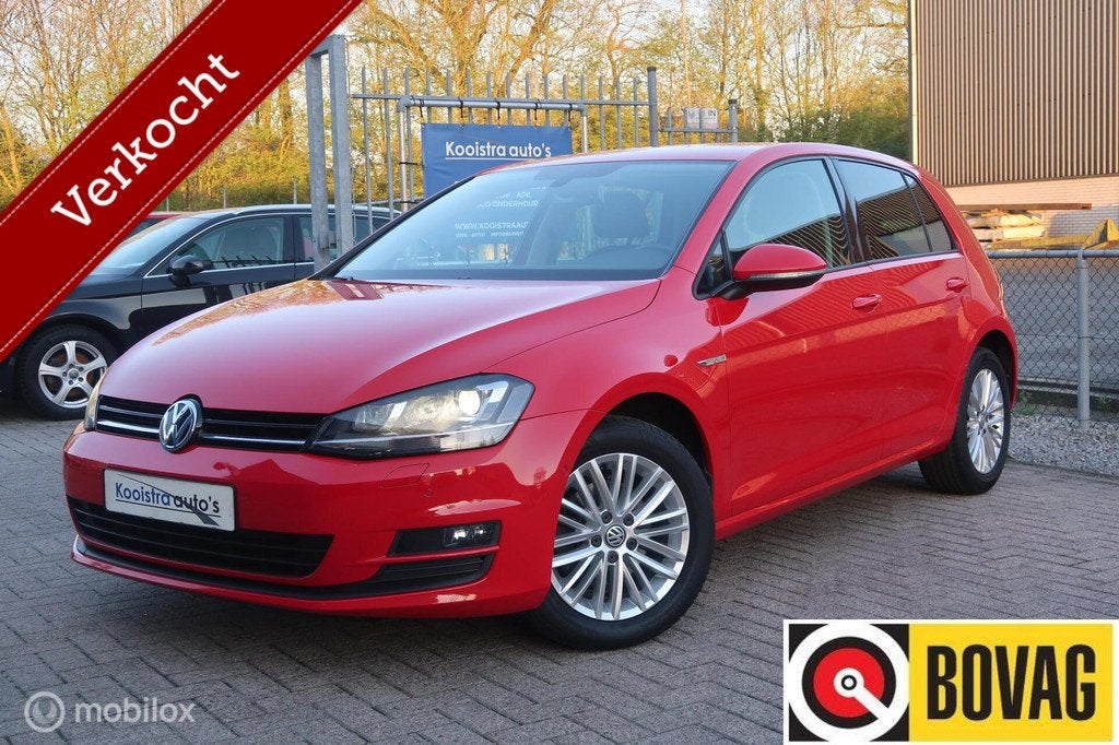 Volkswagen Golf 1.4 TSI CUP Edition AUTOMAAT, CRUISECONTROL, Gebruikt, Zwart, 4 cilinders, Golf