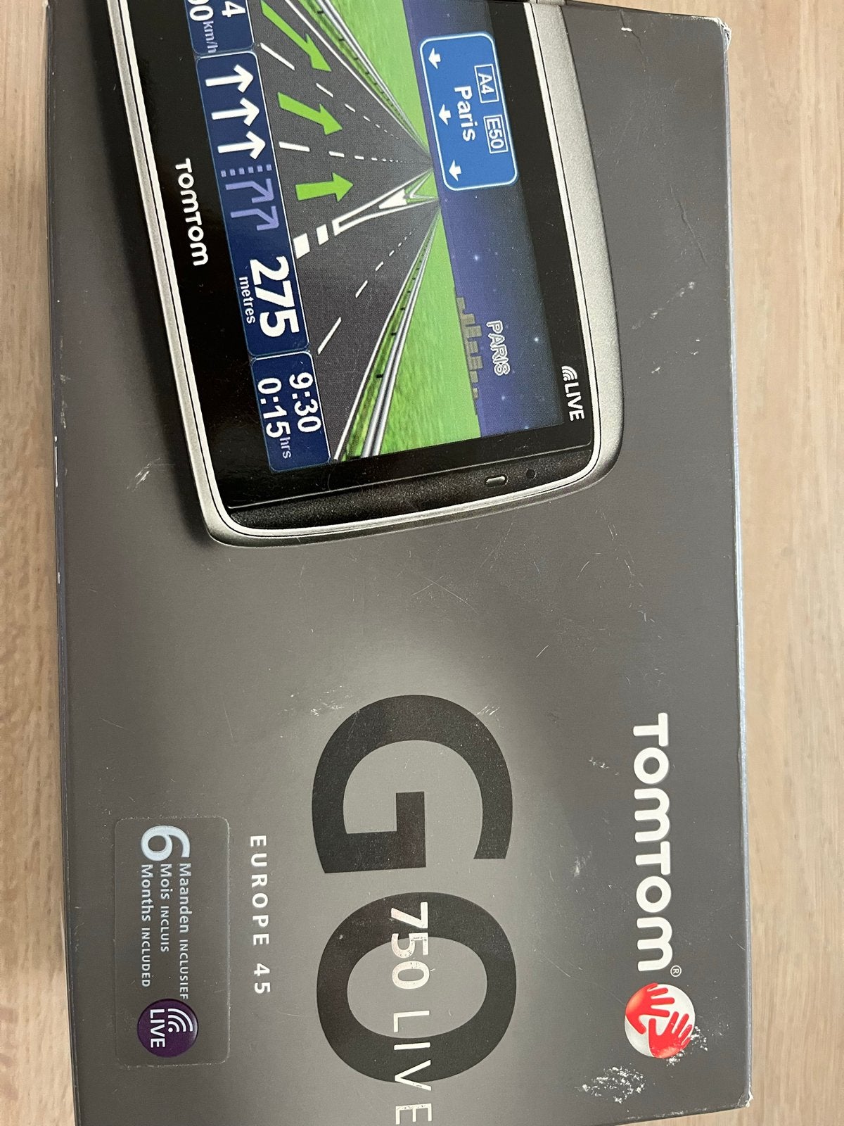 TomTom GO 750 LIVE Europa 45 Navigatiesysteem, Auto diversen, Autonavigatie, Ophalen, Gebruikt