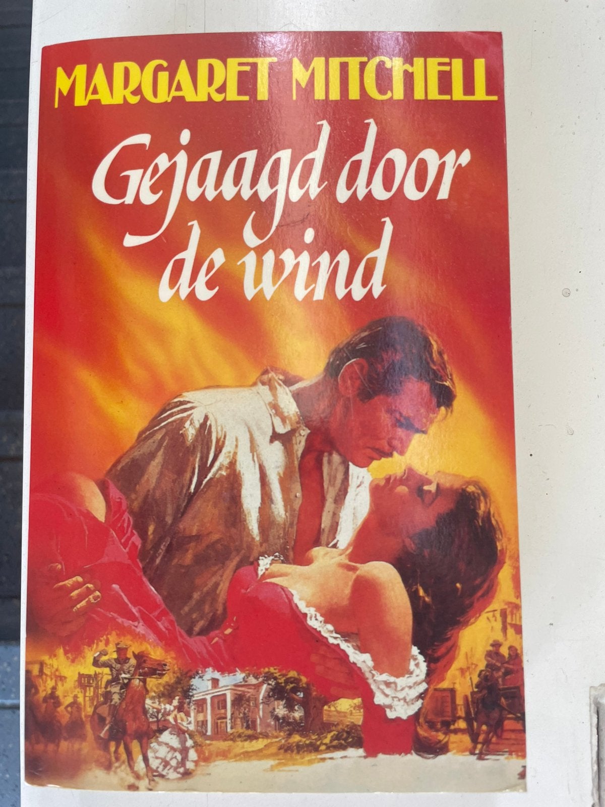 Boek: Gejaagd door de wind, Ophalen of Verzenden, Zo goed als nieuw, Nederland