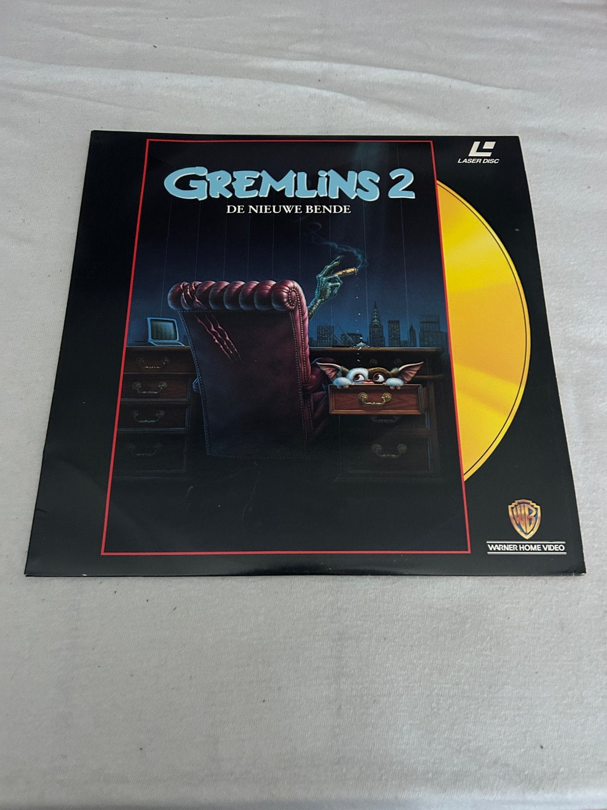 Gremlins 2: De Nieuwe Bende Laserdisc, Nederlands, Ophalen of Verzenden, Vanaf 12 jaar, Gebruikt