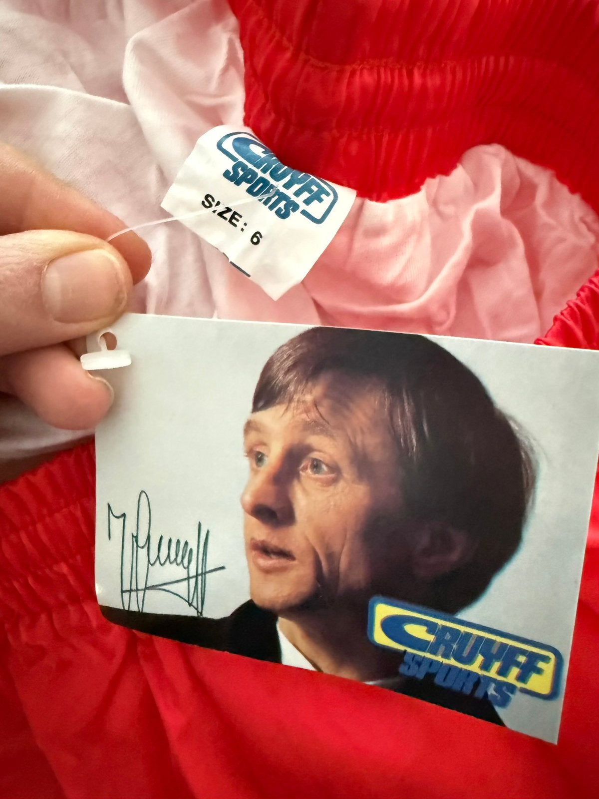 Johan Cruyff aports voetbalbroekje / shorts NIUEW, Ophalen of Verzenden, Nieuw, Ajax, Shirt