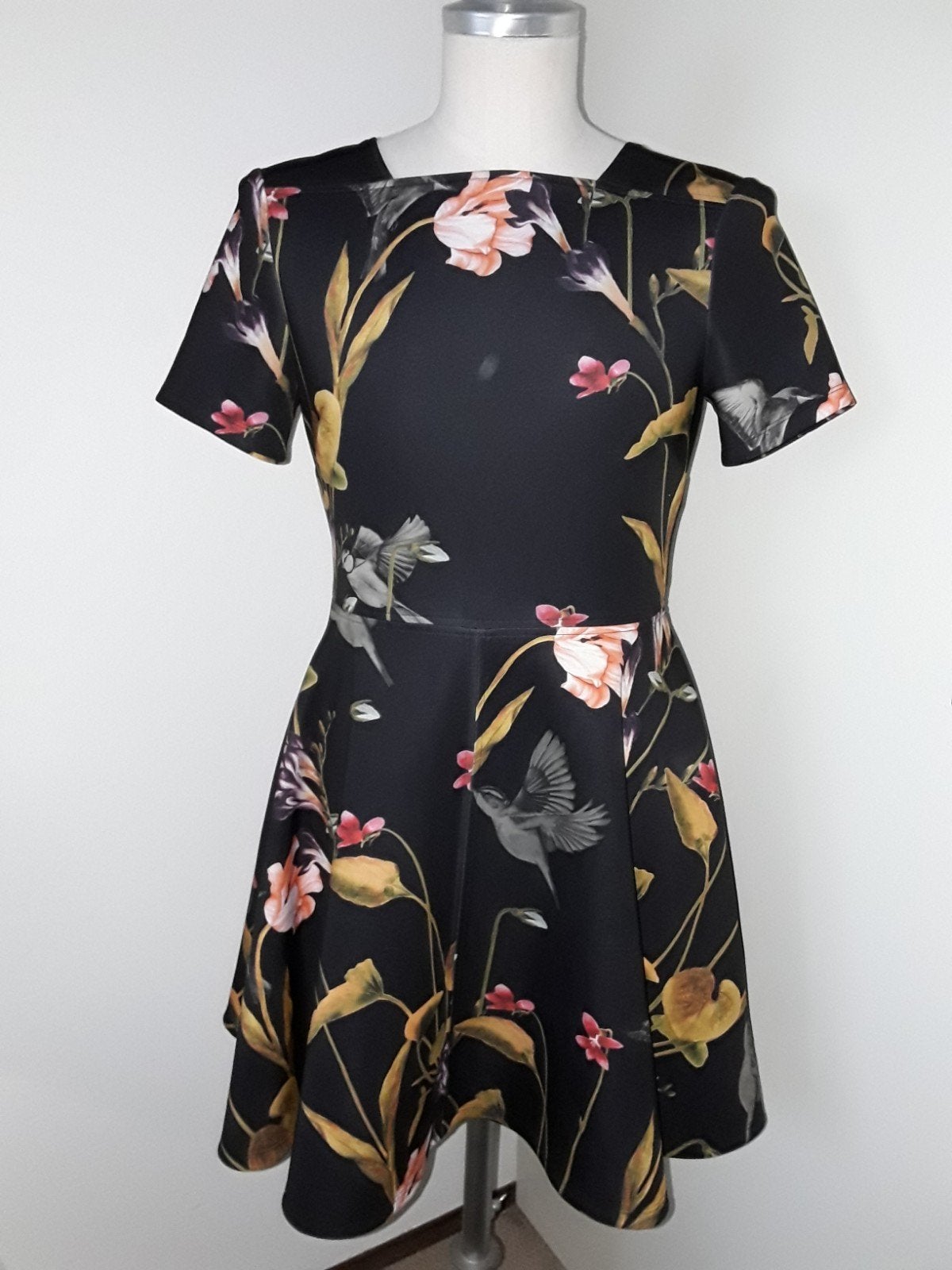 Zwarte Ted Baker jurk  mt 3 mt 38-40, Kleding | Dames, Maat 38/40 (M), Zwart, Ophalen of Verzenden, Zo goed als nieuw