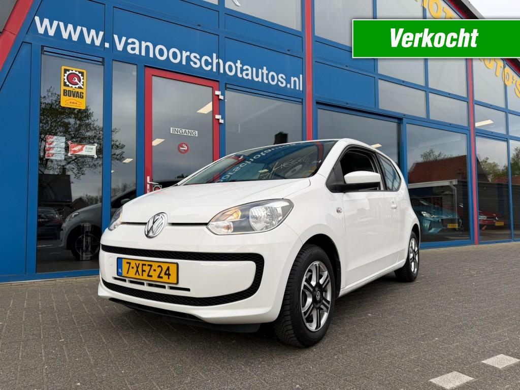 Volkswagen UP 1.0 Take up! Airco bj2014, Euro 5, Up!, Wit, Bedrijf