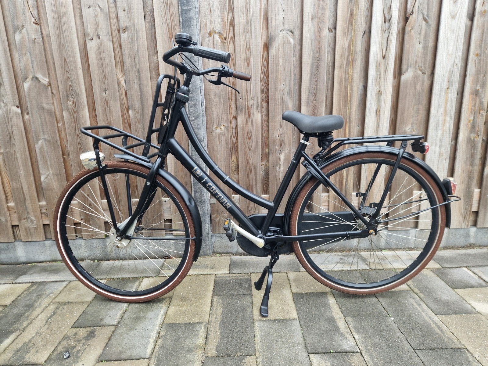 Cortina U4 Damesfiets 28 inch met versnellingen en slot, Ophalen, Gebruikt, Overige merken, Versnellingen