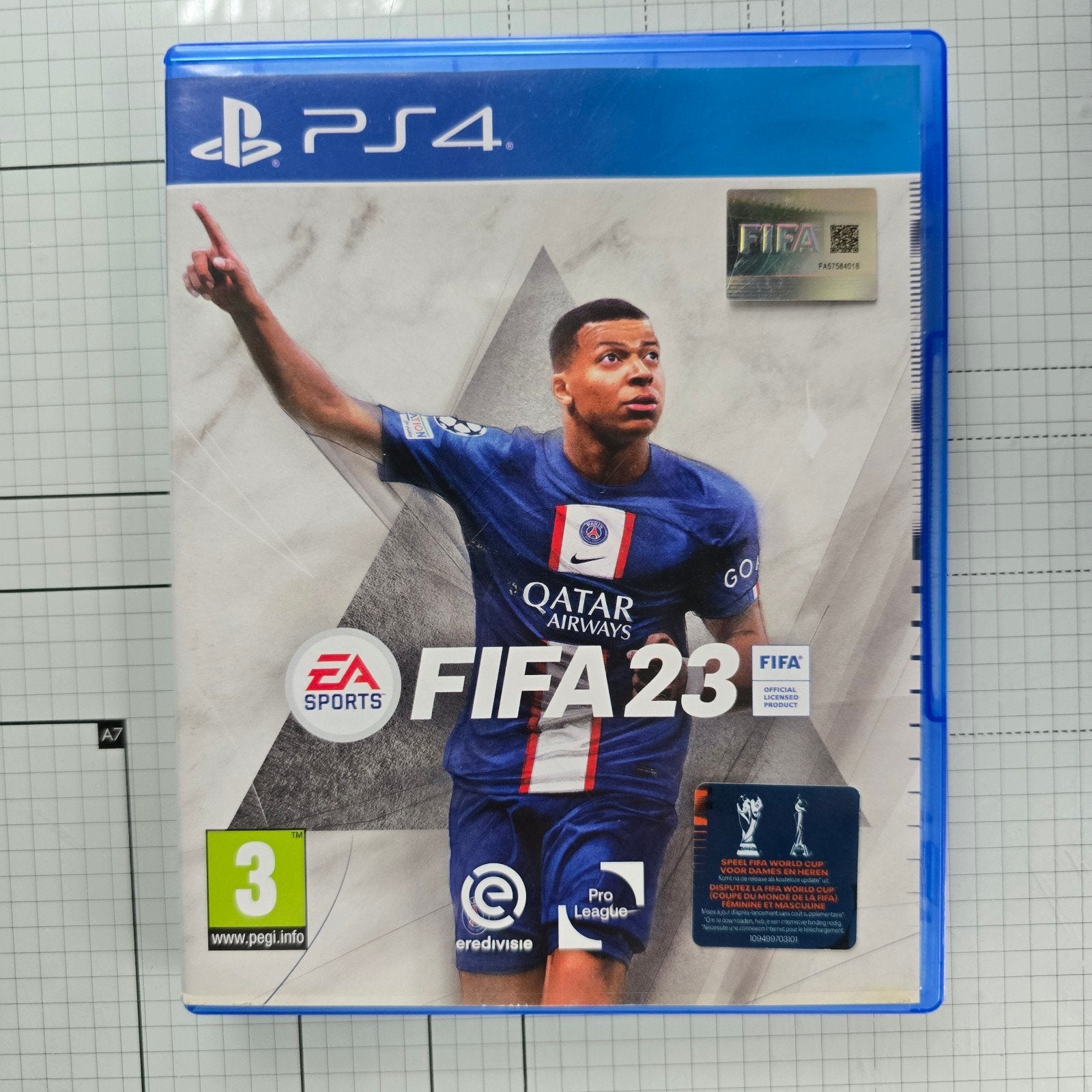 FIFA 23 PS4 - Voetbalgame met Kylian Mbappé, Ophalen of Verzenden, Zo goed als nieuw, Eén computer, Sport