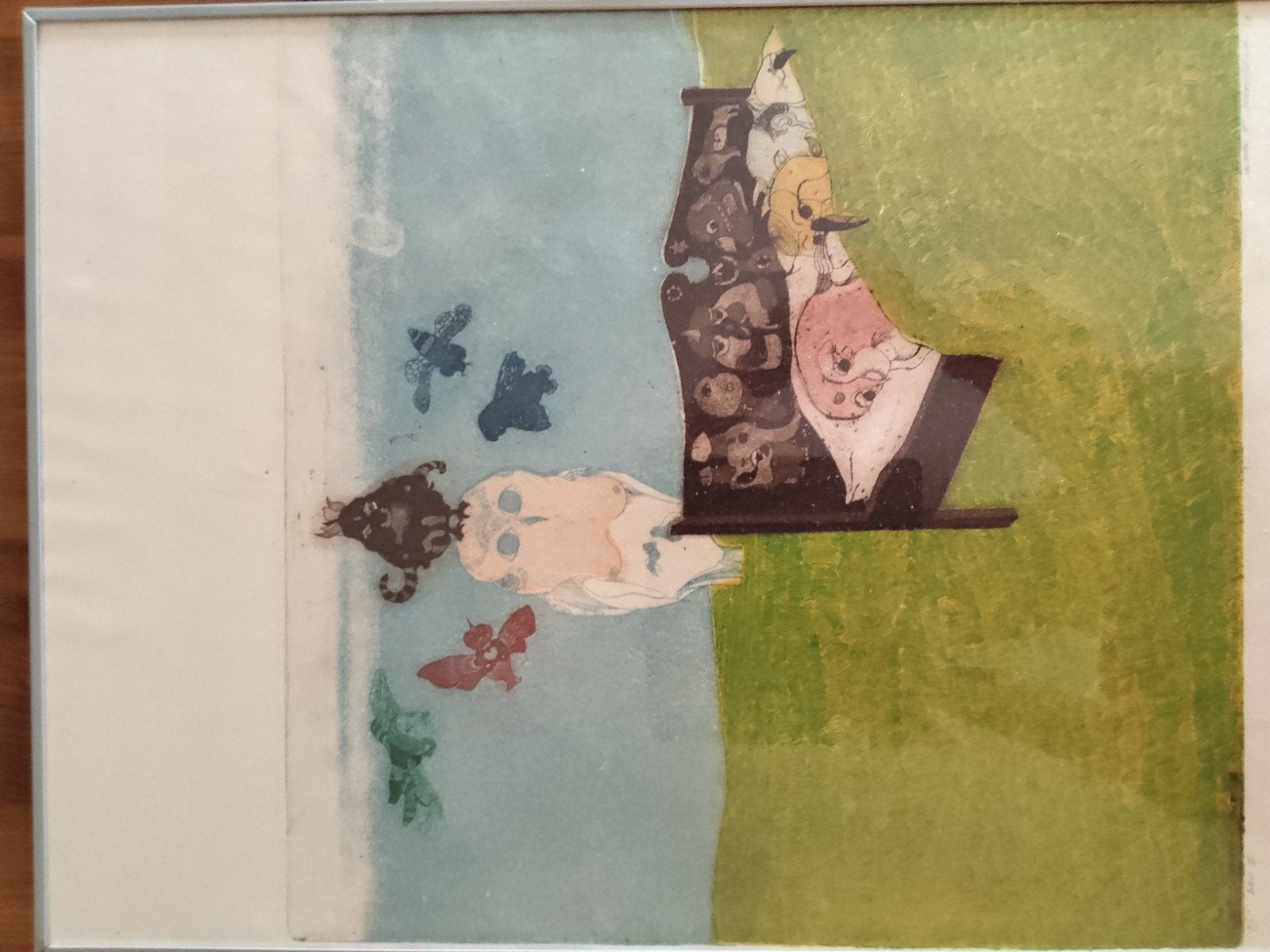 Bed II, Ophalen