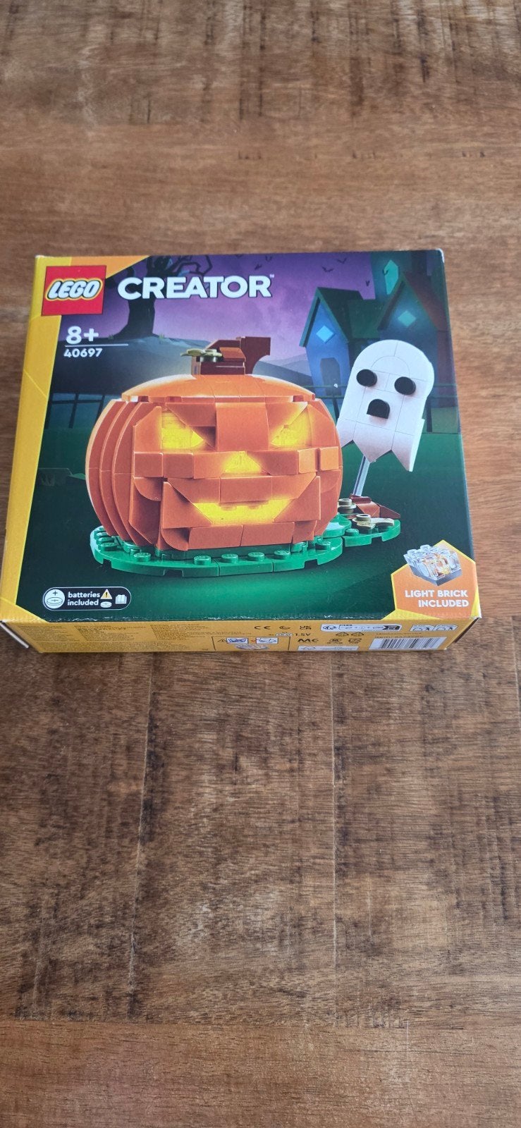 LEGO Creator 40697 Halloween Pompoen & Spookje, Lego, Nieuw, Compleet, Ophalen of Verzenden