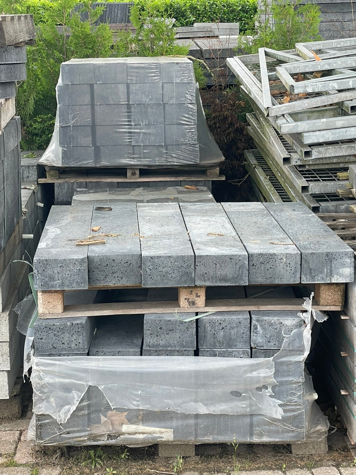 Oud Hollandse stapelblok 100x20x12 cm RESTPARTIJ, Tuin en Terras, Ophalen, Nieuw, Beton, Terrastegels
