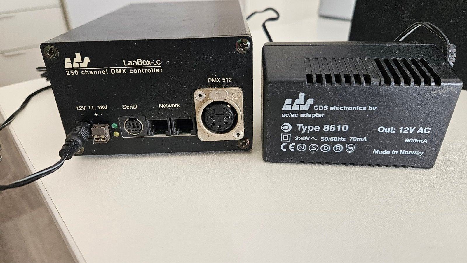 LanBox-LC 250-kanaals DMX controller met adapter, Ophalen, Gebruikt, Licht