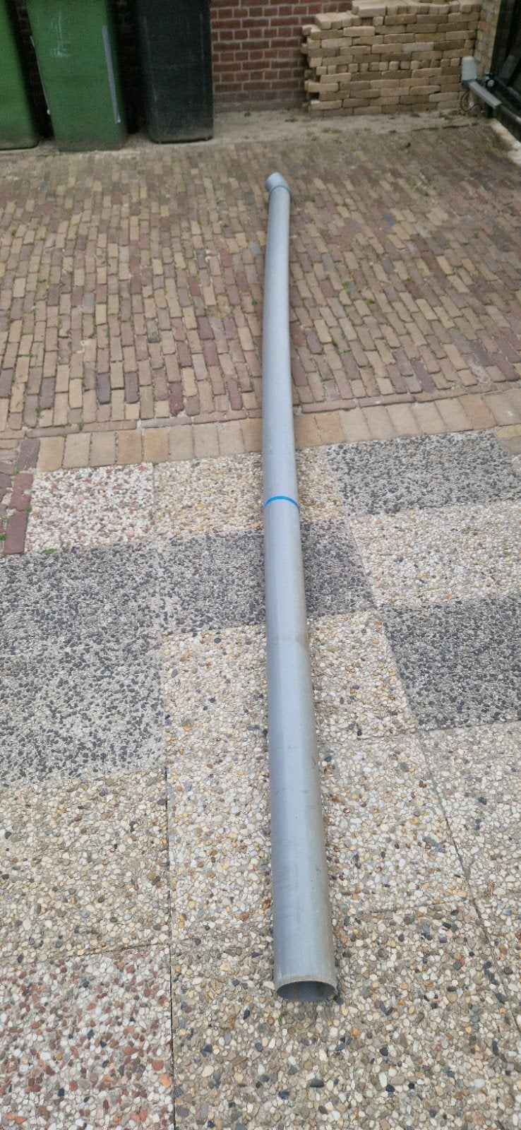PVC afvoerbuis met bocht, 110 mm diameter, Ophalen, Afvoer, Pvc, 2 tot 4 meter