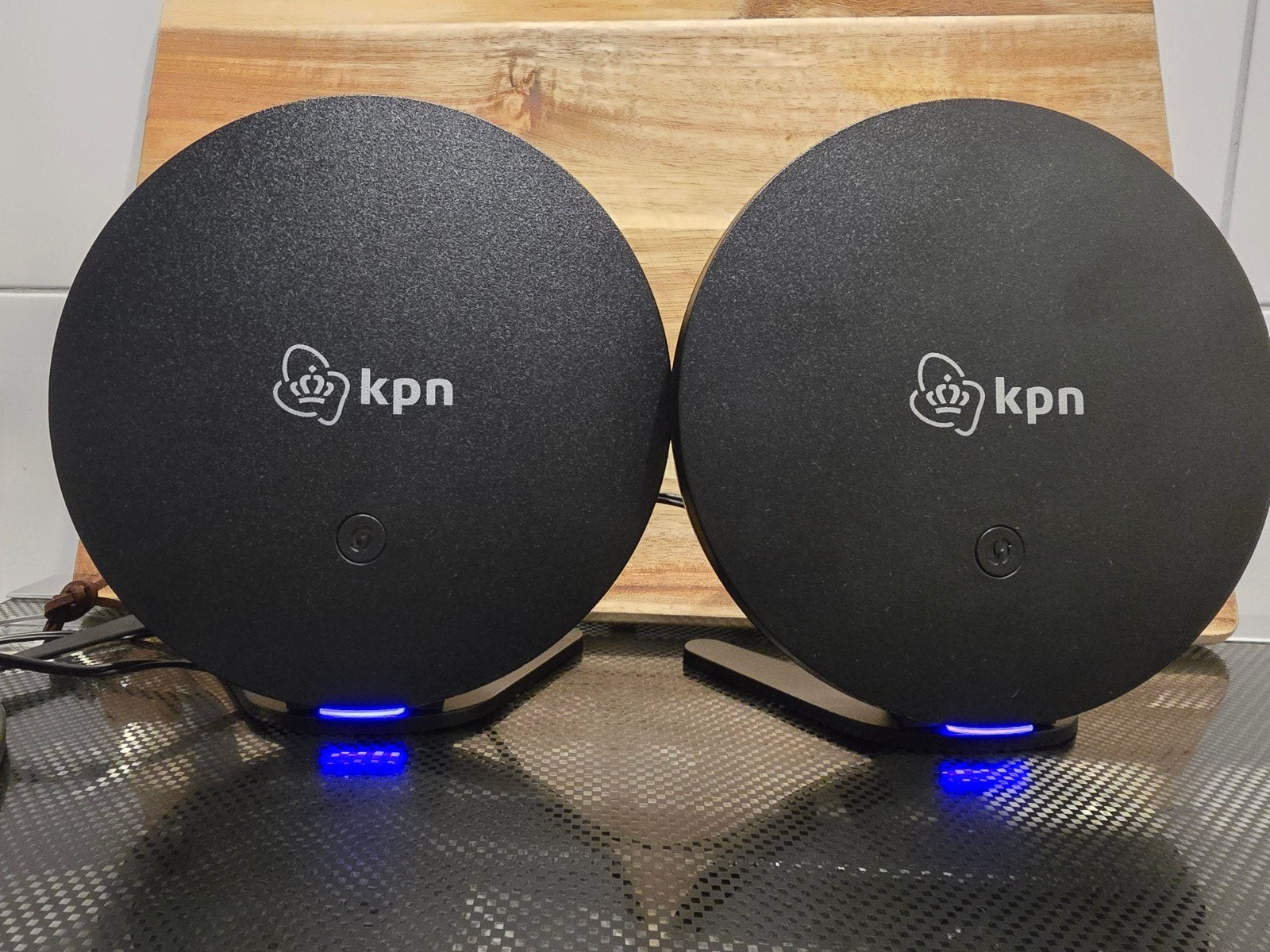 KPN SuperWifi 2.0 Set (2 stuks), Computers en Software, Routers en Modems, Ophalen of Verzenden, Gebruikt, Router, KPN