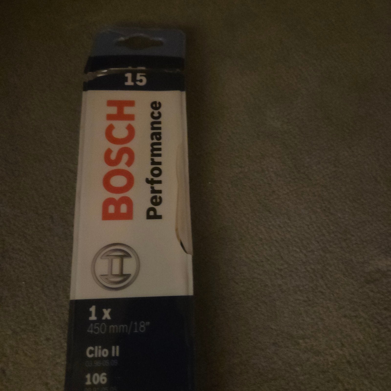 Bosch Performance ruitenwisser 450mm voor diverse auto's, Ophalen