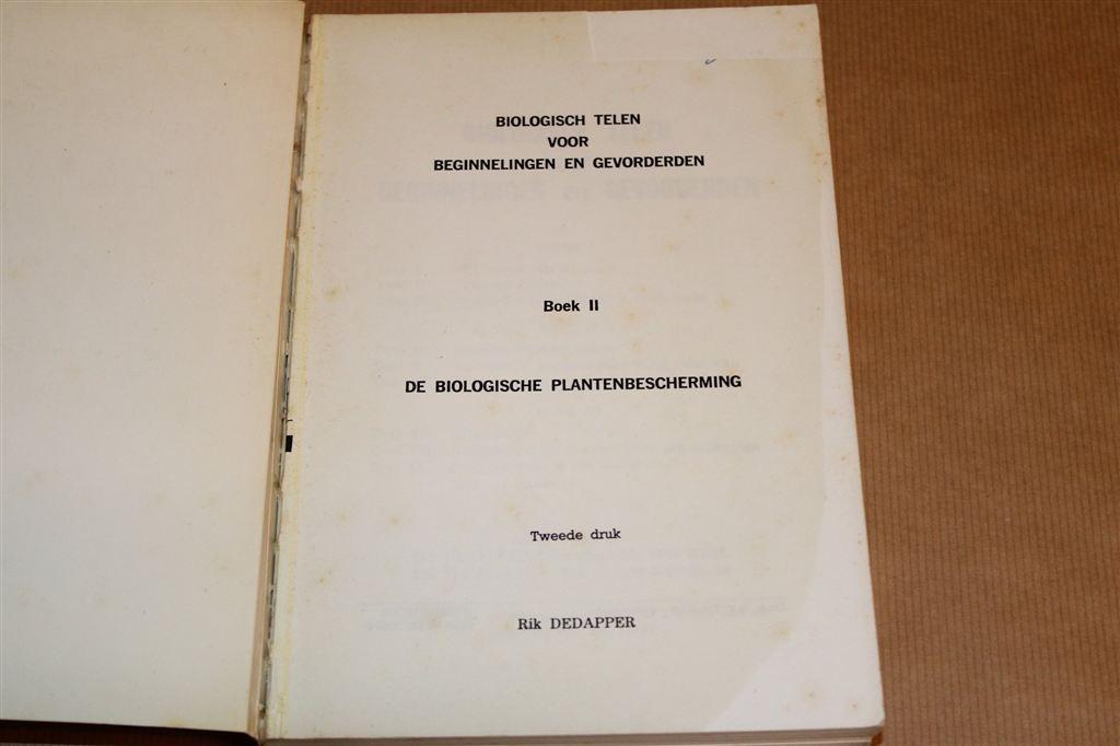 Vintage Boek Biologisch Telen 2 — Plantenbescherming, Boeken, Ophalen of Verzenden, Gelezen