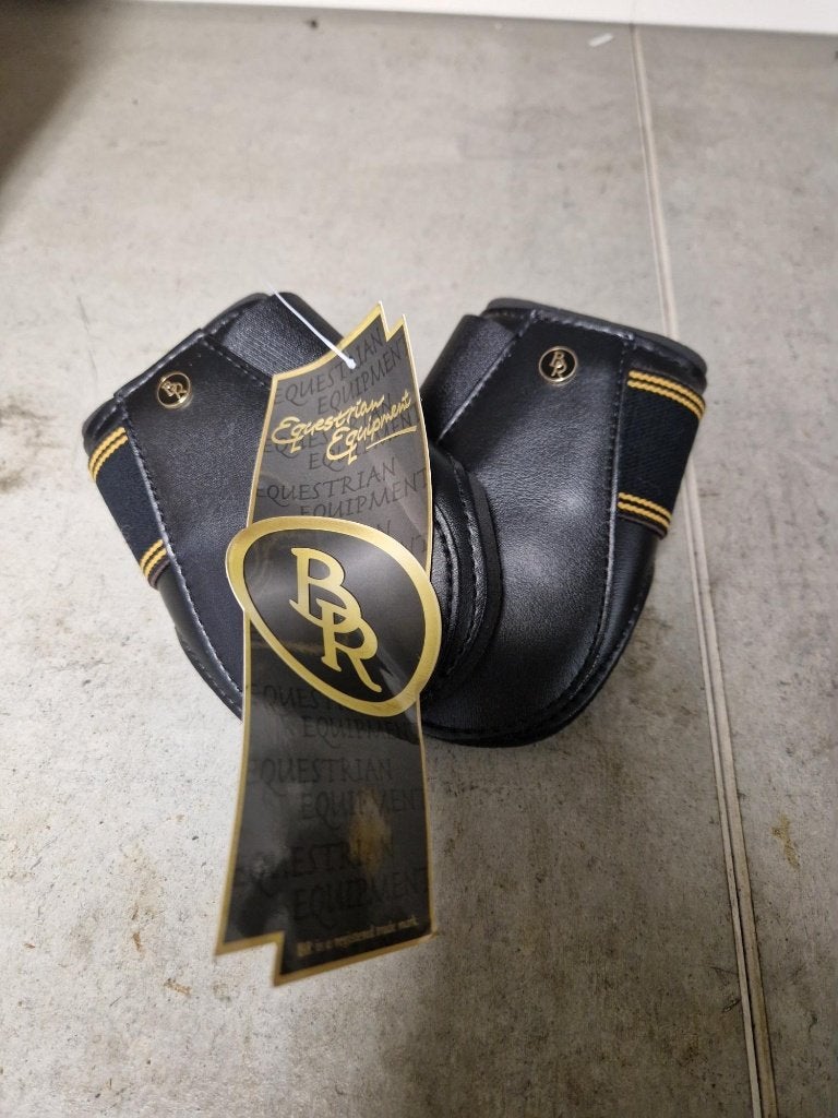BR Strijklappen Leder Zwart Cob, Dieren en Toebehoren, Strijklappen, Ophalen of Verzenden, Nieuw, Cob