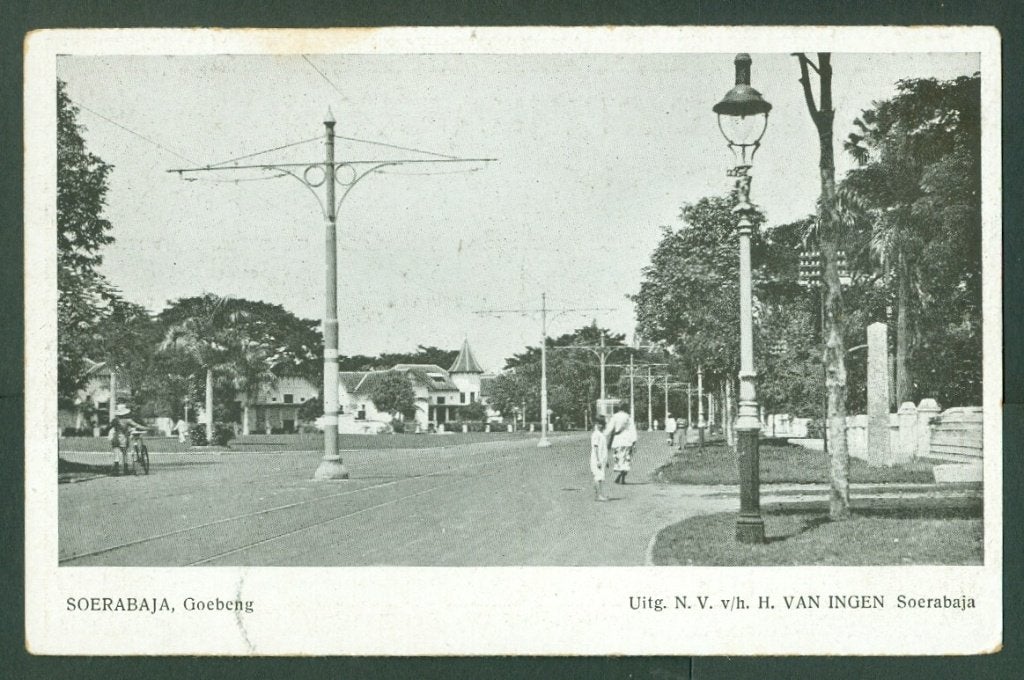 AK Nederlands Indie Soerabaia Goebeng, Verzamelen, Ophalen of Verzenden, Voor 1920, Ongelopen, Gelderland
