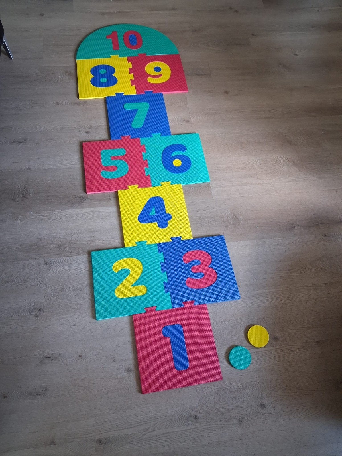 Educatieve Hinkelpad Speelmat - Zo goed als nieuw, Ophalen, Zo goed als nieuw, Rekenen