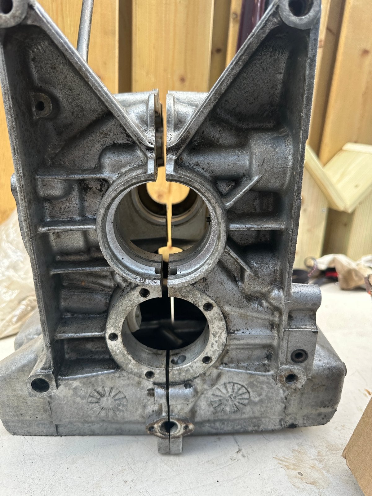 Motorblok 2CV gesplitst., Auto-onderdelen, Ophalen, Gebruikt
