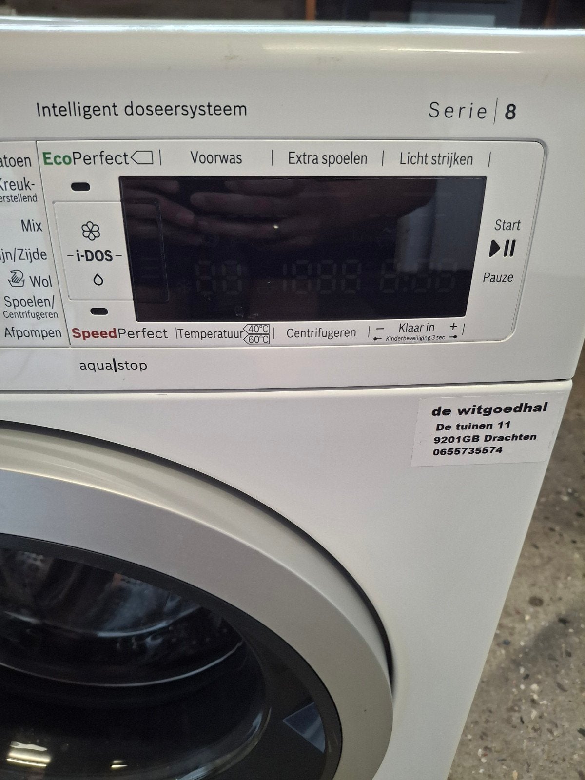 Bosch Serie 8 Wasmachine - 9kg, i-DOS, A+++, Bosch, Carl-Wery-Straße 34, 81739 München, Germany, 8 tot 10 kg, Energieklasse A of zuiniger