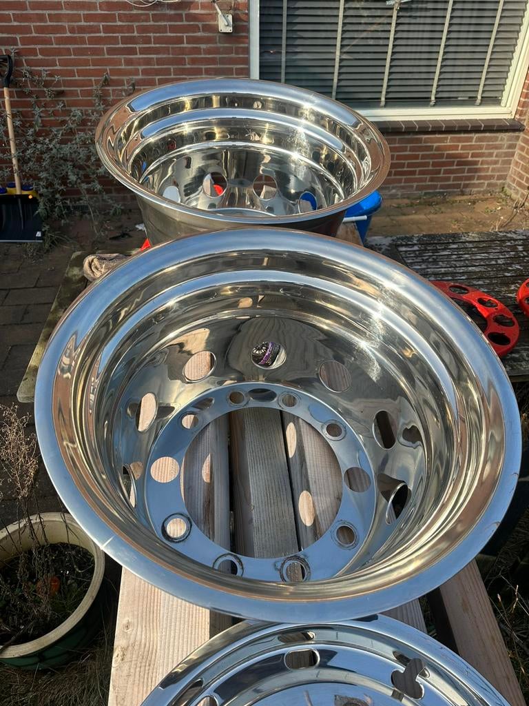 Alcoa inzetvelgen incl ringen en doppen, Auto-onderdelen, Vrachtwagen-onderdelen, Ophalen, Gebruikt, Overige merken, Overige Auto-onderdelen