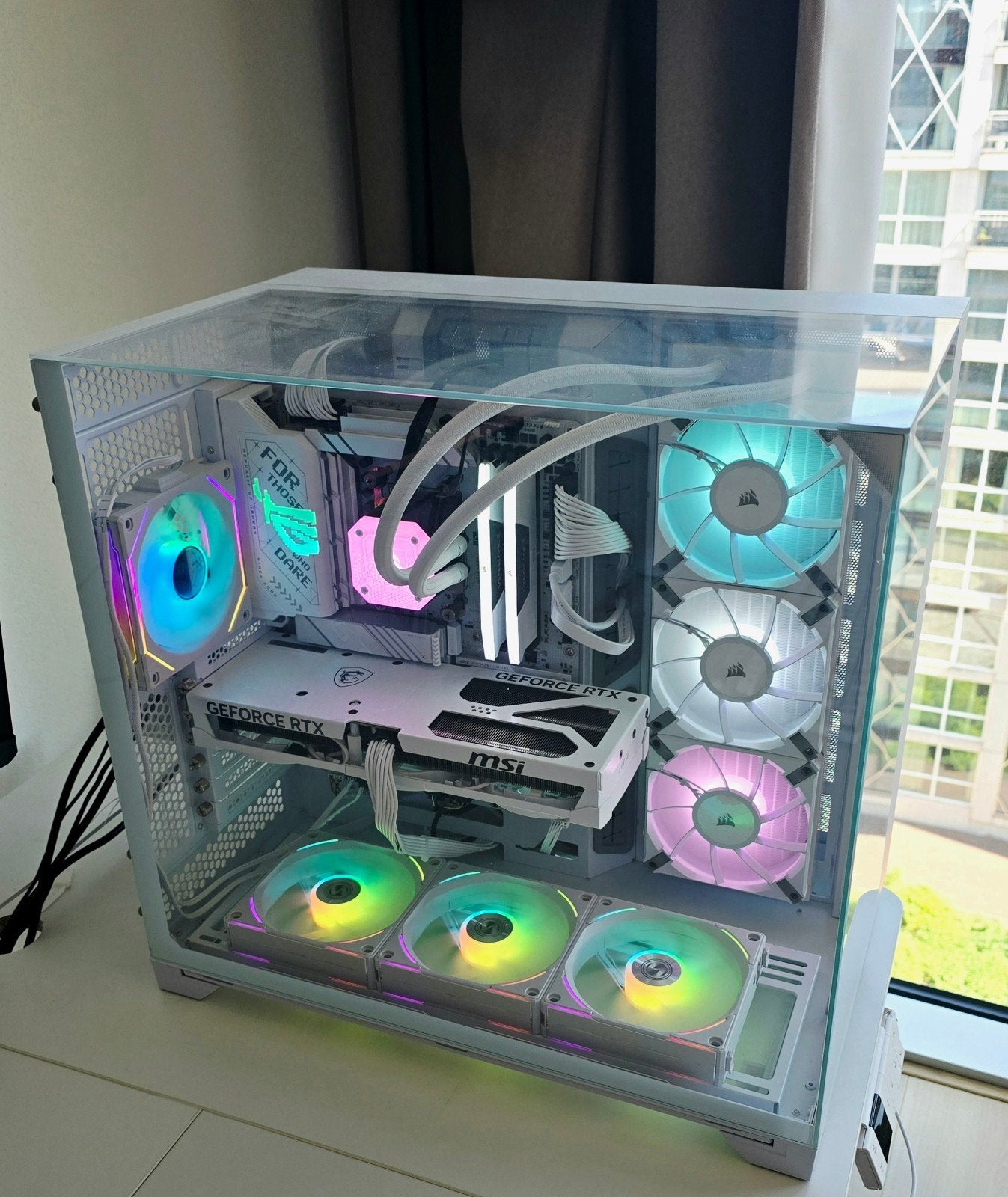 Krachtige Custom Gaming PC - RTX 5080, Ryzen 7 9800X3D, Ophalen, AMD Ryzen 7 9800X3D, 64 GB of meer, Zo goed als nieuw