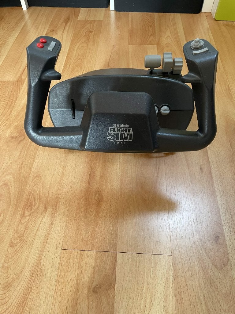 CH Products Flight Sim Yoke - Vliegsimulator Stuur, Computers en Software, Ophalen of Verzenden, Gebruikt, CH Products