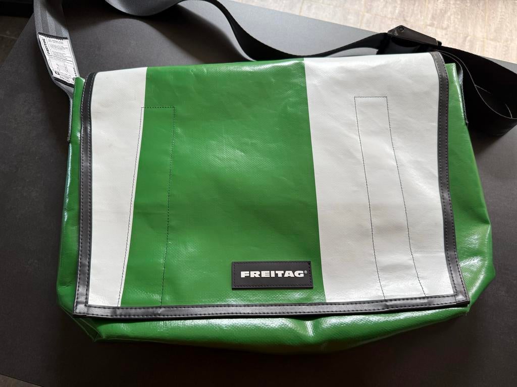 Freitag F13 Top Cat Messenger Tas - Groen/Wit, Ophalen of Verzenden, Gebruikt, Groen, Overige merken