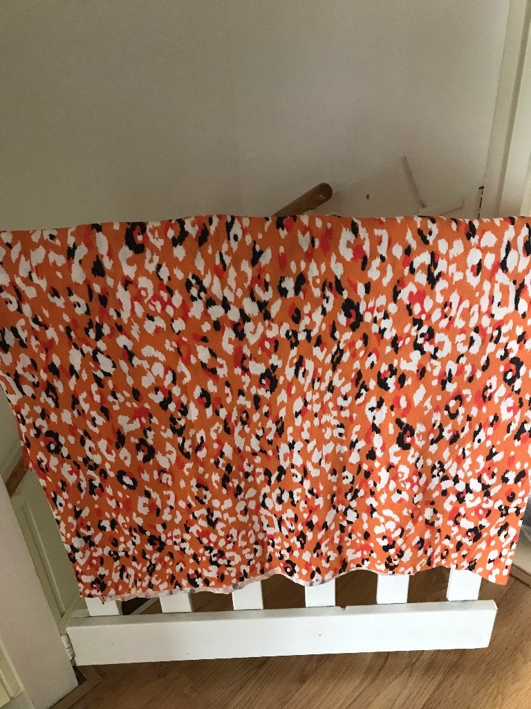 viscose crepe panterprint, Hobby en Vrije tijd, Stoffen en Lappen, Overige materialen, Meerkleurig, 120 cm of meer, Nieuw