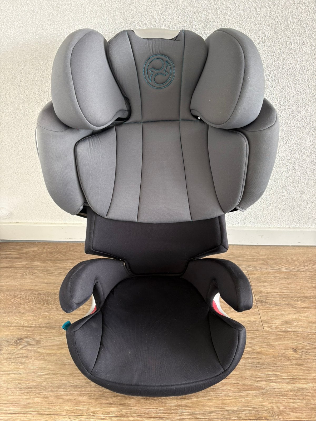 Autostoel Cybex platinum Q-Fix Black River en Grey, 15 t/m 36 kg, Zo goed als nieuw, Isofix, Verstelbare rugleuning