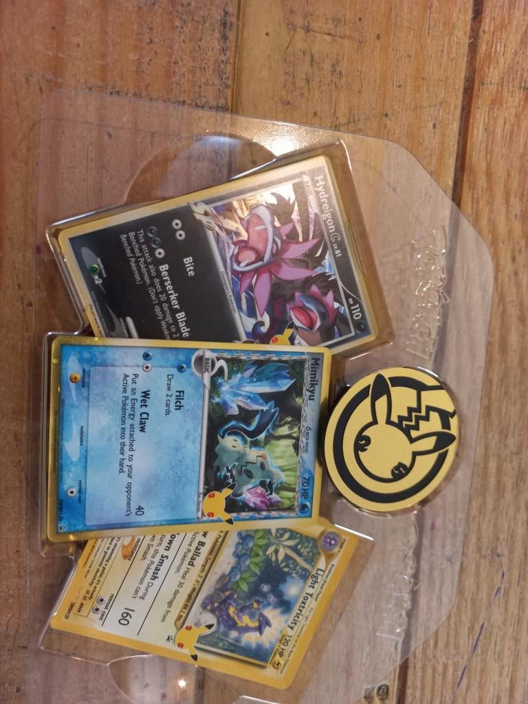 Pokemon promo setje, Ophalen of Verzenden, Zo goed als nieuw, Meerdere kaarten, Foil