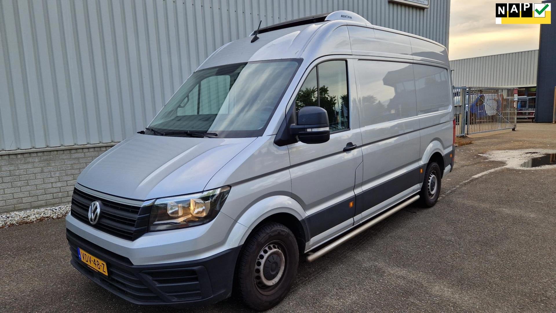 Volkswagen Crafter 35 2.0 TDI L3H3 Highline, Auto's, Gebruikt, Euro 6, 4 cilinders, Volkswagen