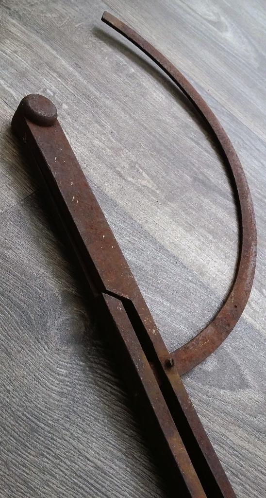19 de eeuwse GROTE 56 cm. Passer Cirkelpasser Steekpasser, Ophalen of Verzenden