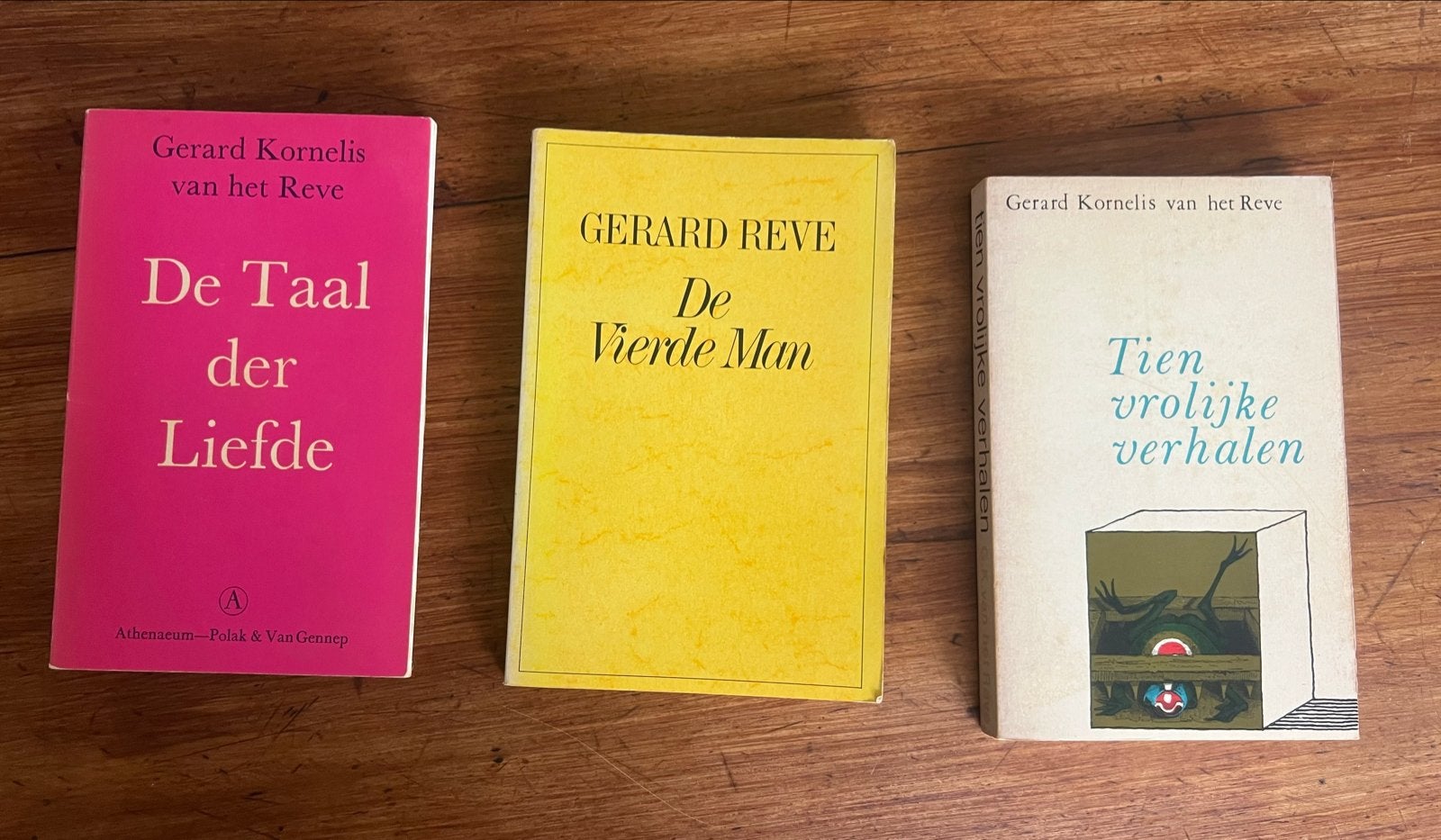 Gerard Reve Boeken: De Taal der Liefde, De Vierde Man, Tien, Ophalen of Verzenden, Gelezen, Nederland