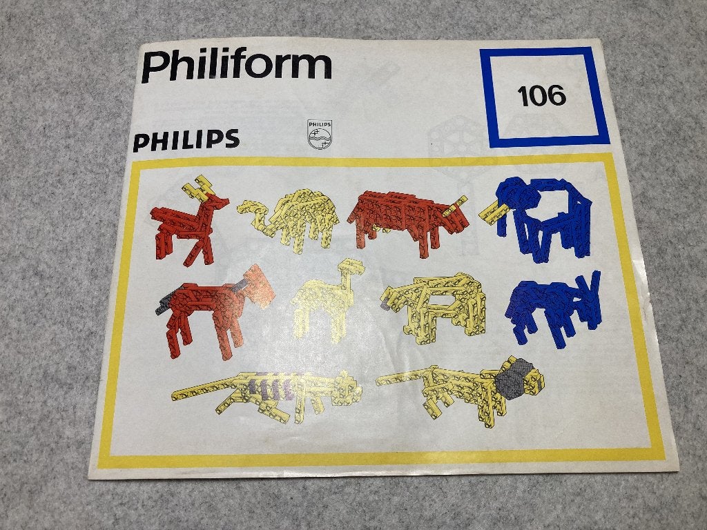Philiform voorbeeldboekje 106 inclusief inlegvel, Ophalen of Verzenden, Zo goed als nieuw, Overige merken