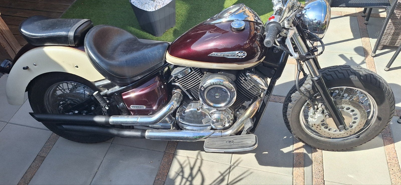 Yamaha Dragstar 1100 Custom Chopper, Motoren, Motoren | Yamaha, 2 cilinders, Gebruikt, Particulier, Meer dan 35 kW