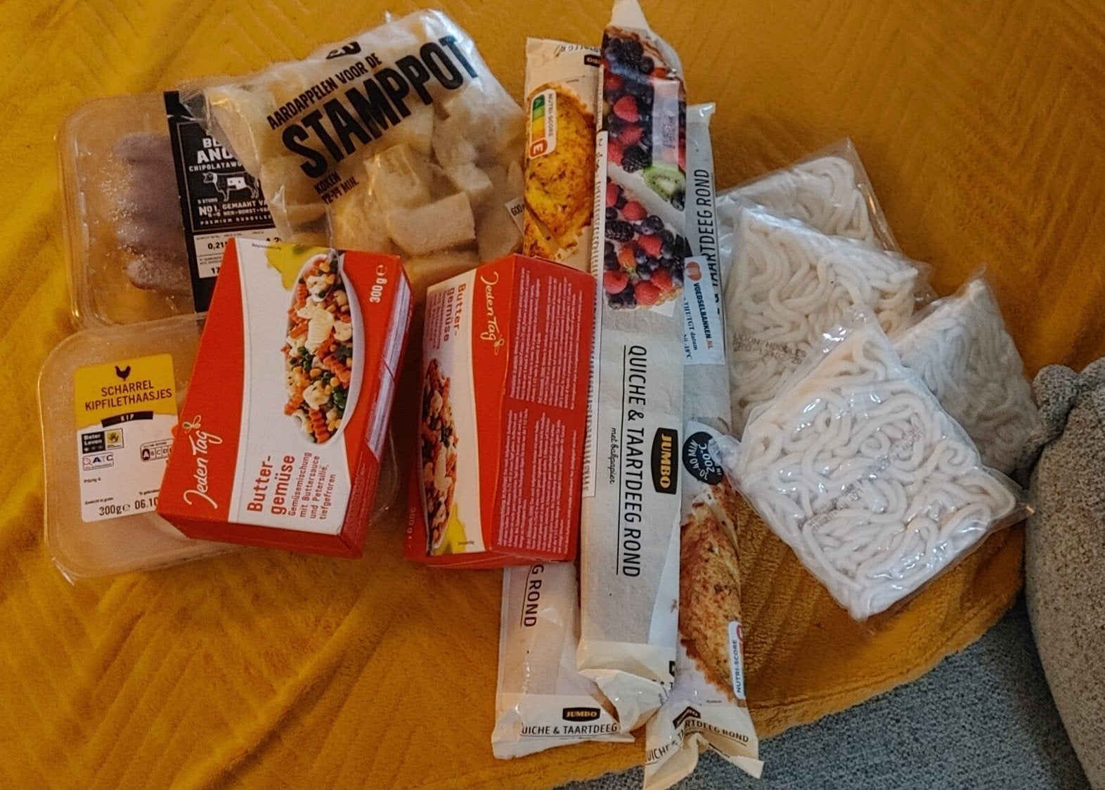 Diepvries en conserven, Ophalen