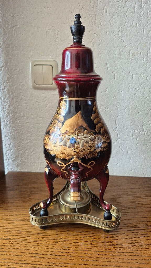 Oude Drentse of Groninger koffiekan met kraantje, Ophalen of Verzenden