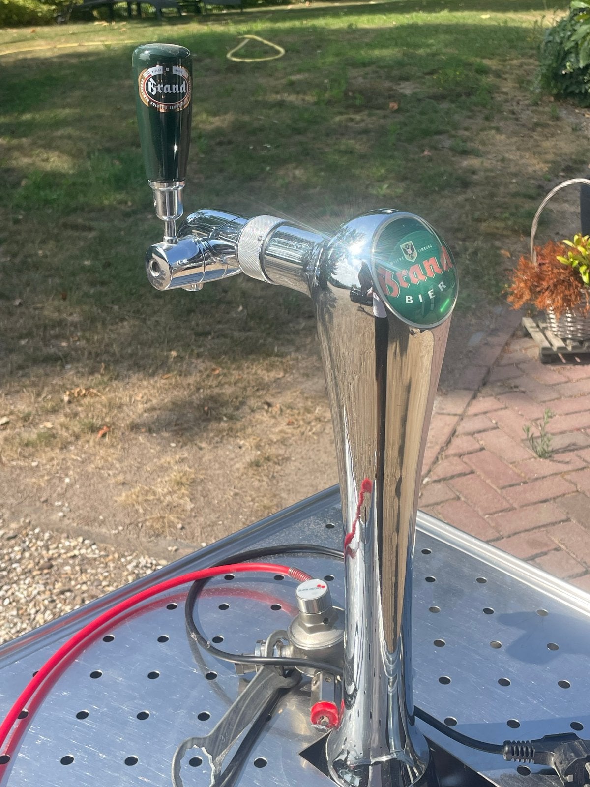 Davidtap,  biertap,   interne koeling kunnen 2 vaatjes in.., Ophalen, Gebruikt, Overige typen