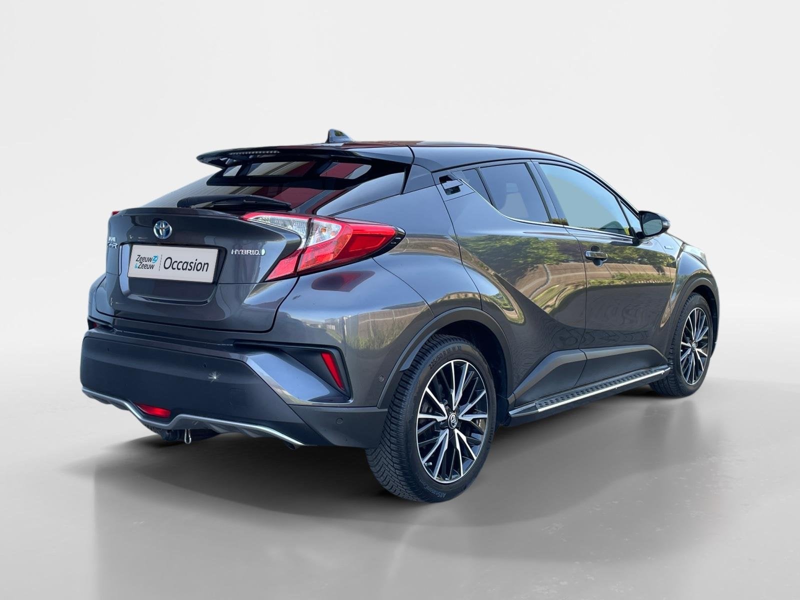 Toyota C-HR 1.8 Hybrid Bi-Tone | Side Bars| Leer| Lichtmetal, Auto's, 12 maanden, 4 cilinders, 122 pk, 26 km/l