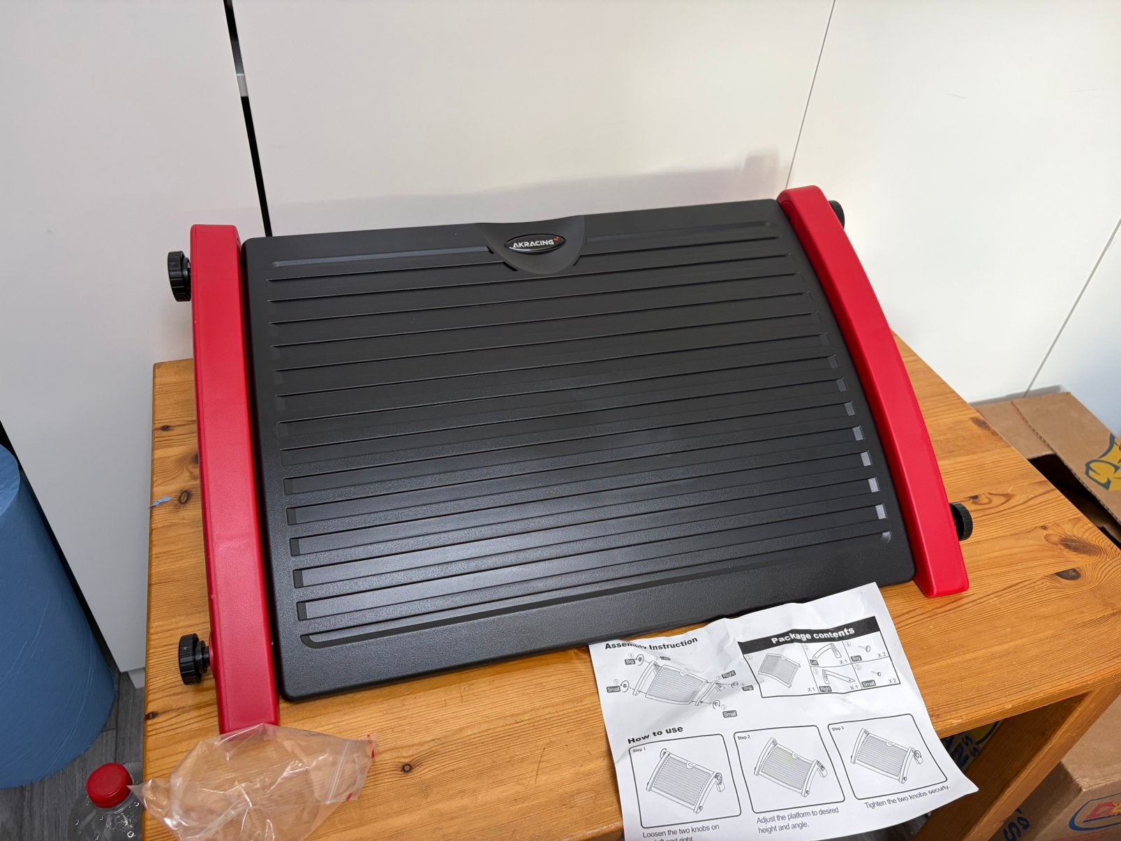 AKRacing Voetensteun - Ergonomisch en Verstelbaar, Ophalen of Verzenden, Nieuw