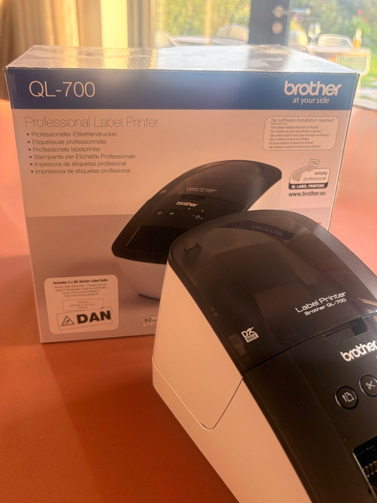 Brother QL-700 Professionele Labelprinter, Computers en Software, Ophalen of Verzenden, Zo goed als nieuw, Etiket