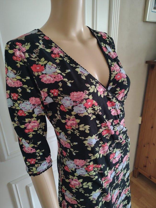 jurk van king louis, Kleding | Dames, Jurken, Maat 38/40 (M), Verzenden, Zwart, Zo goed als nieuw