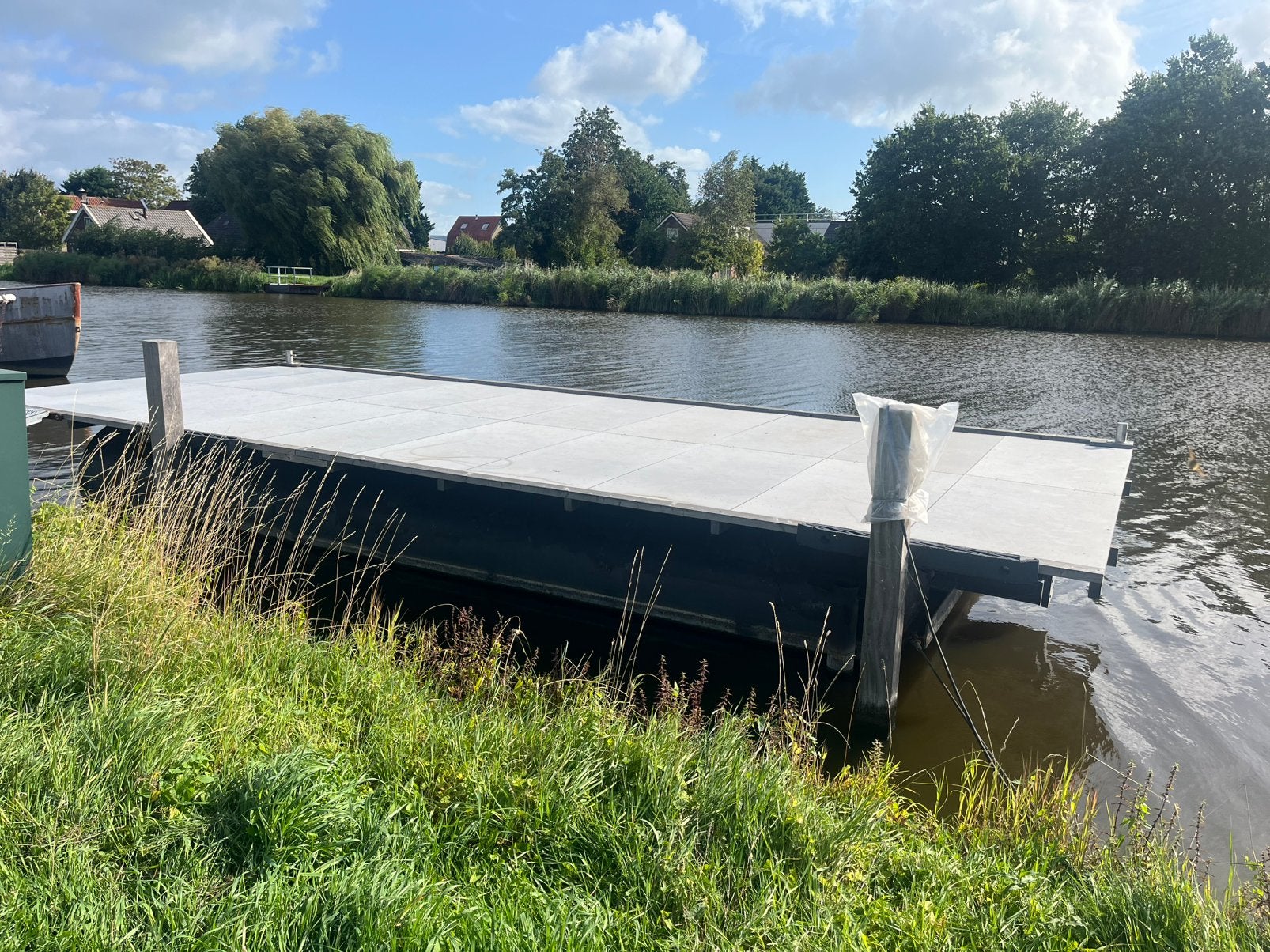 Ponton vlot house boot varend, Watersport en Boten, Ophalen of Verzenden, Zo goed als nieuw