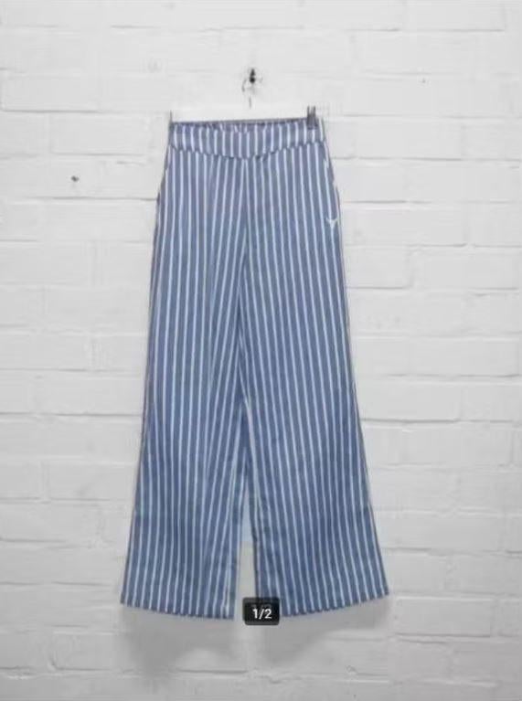 ALIX the Label - Mooie linnenmix broek maat XS - Nieuw €139, Alix the label, Blauw, Nieuw, Ophalen of Verzenden