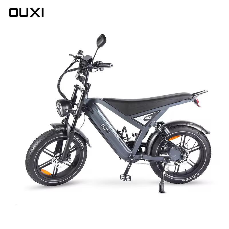 OUXI GT20 Fatbike Elektrisch – 48V – 60KM Range  Nieuw, Fietsen en Brommers, Elektrische fietsen, Zo goed als nieuw, Overige merken