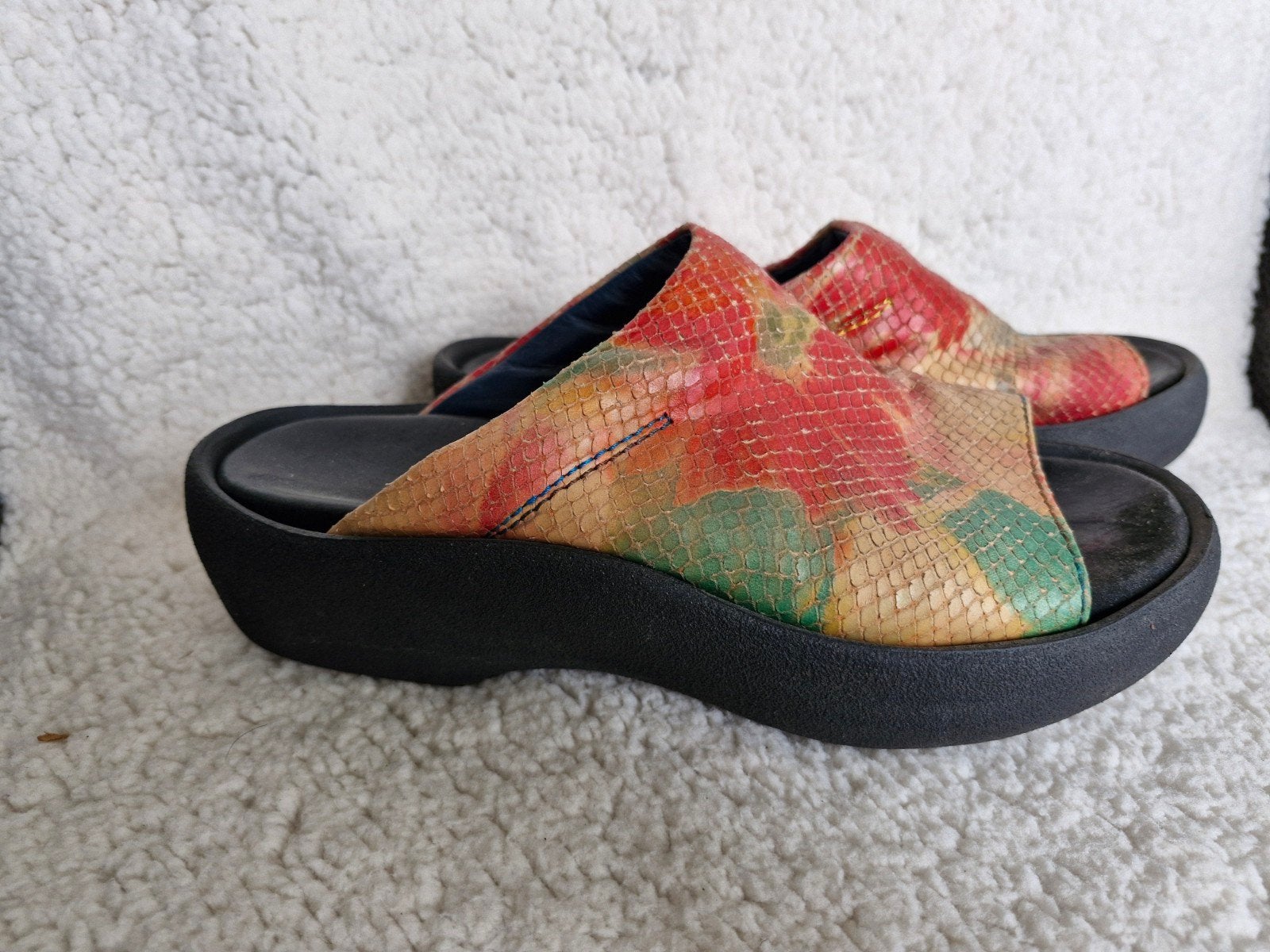 wolky dames sandaal/slippers maat 38, Ophalen of Verzenden, Gedragen, Sandalen of Muiltjes