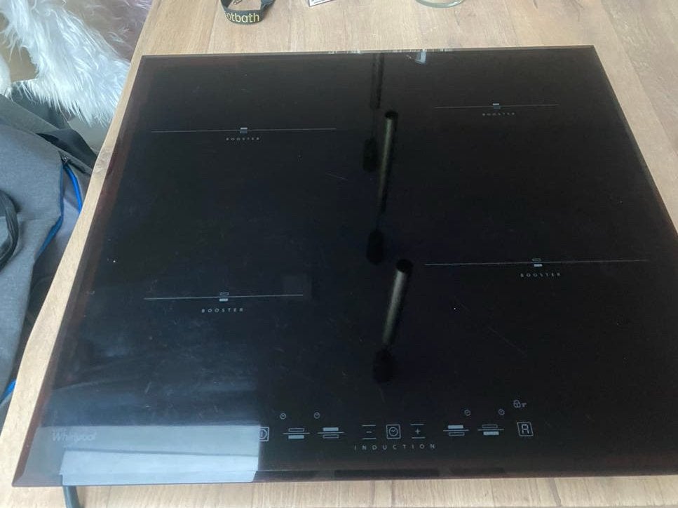 Whirlpool Inductie Kookplaat 60cm - Model ACM 750/BA, Zo goed als nieuw, Inbouw, Inductie, 4 kookzones
