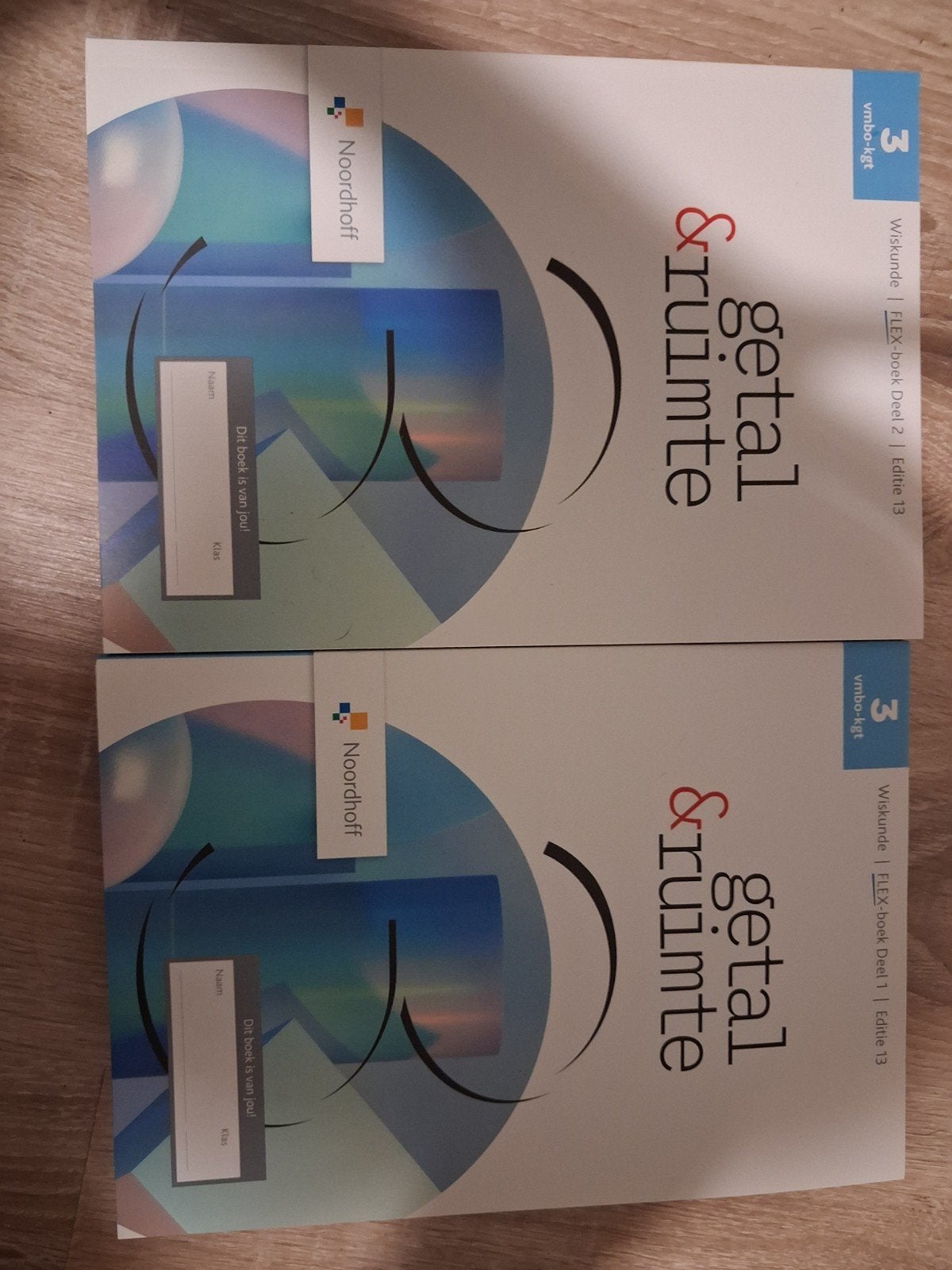 Wiskunde Getal & Ruimte vmbo-kgt deel 1 & 2, Boeken, Ophalen, Nieuw, VMBO, Wiskunde A