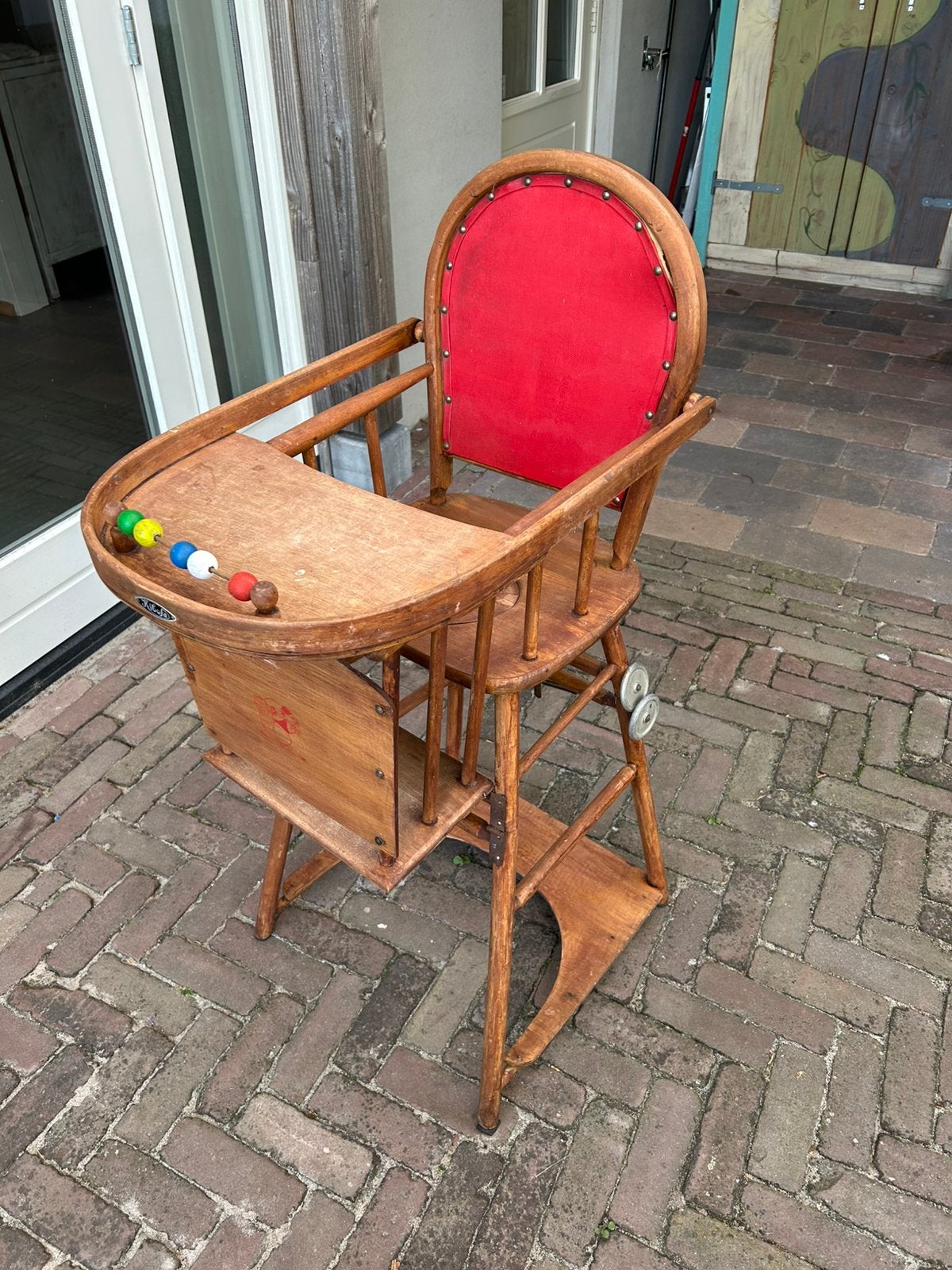 Vintage kinderstoel, Antiek en Kunst, Ophalen